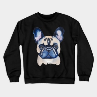 French Bulldog Watercolor - Gift For Dog Lovers Crewneck Sweatshirt